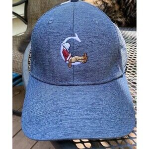 Pinehurst The Cradle Ahead Golf Cap Hat Blue One Size Strapback Mid Fit